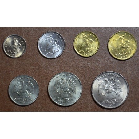 eurocoin eurocoins Russia 7 coins 1997 (UNC)