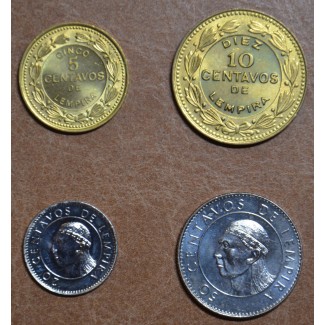 euroerme érme Honduras 4 érme 1989-1991 (UNC)