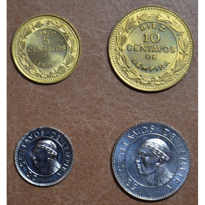 Euromince mince Honduras 4 mince 1989-1991 (UNC)