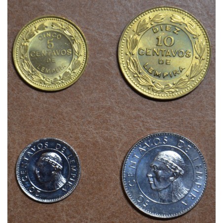 Euromince mince Honduras 4 mince 1989-1991 (UNC)