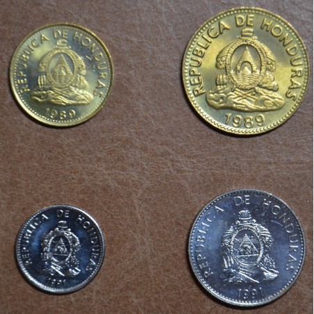 Euromince mince Honduras 4 mince 1989-1991 (UNC)