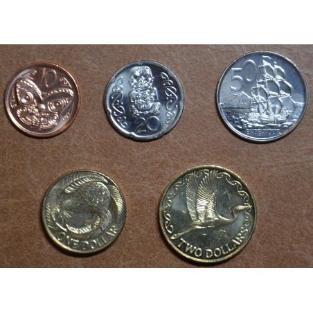 euroerme érme Új Zéland 5 érme 2005-2008 (UNC)