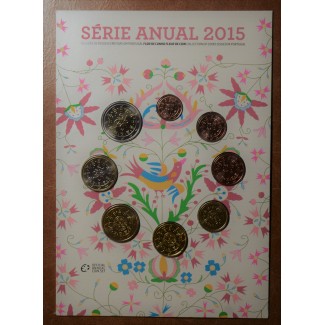 euroerme érme Portugália 2015 - 8 részes forgalmi sor (UNC)