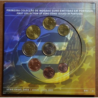 Portugal 2002 set of 8 coins (BU)