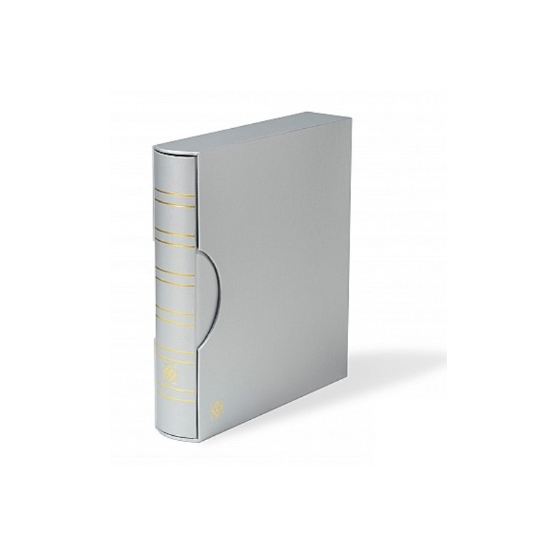 eurocoin eurocoins Leuchtturm GRANDE Classic album (silver)