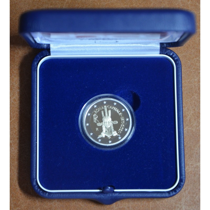 eurocoin eurocoins 2 Euro Italy 2021 - Roma capital city (Proof)