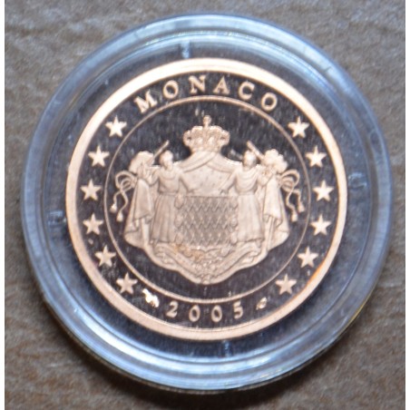 euroerme érme 1 cent Monaco 2005 (Proof)