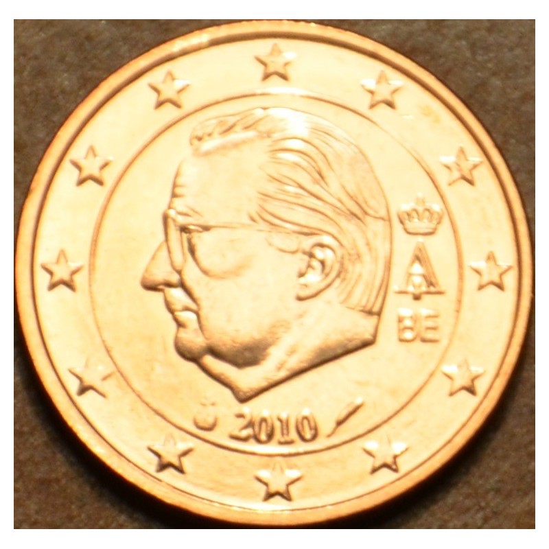 euroerme érme 1 cent Belgium 2010 (UNC)