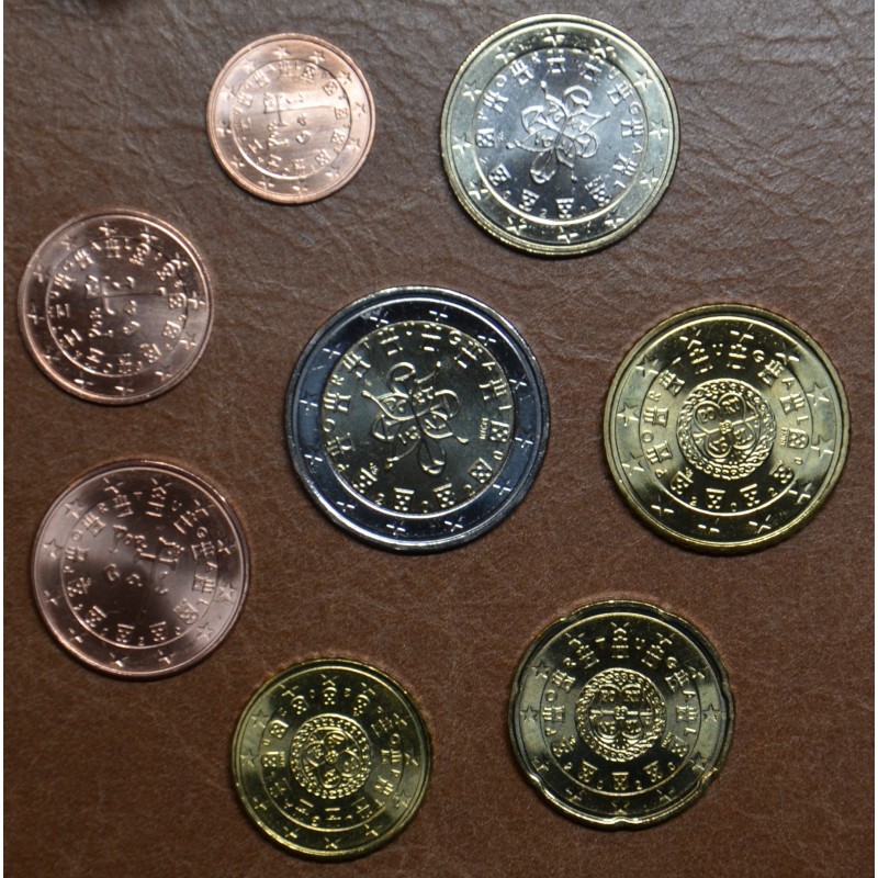 Euromince mince Portugalsko 2020 sada 8 mincí (UNC)