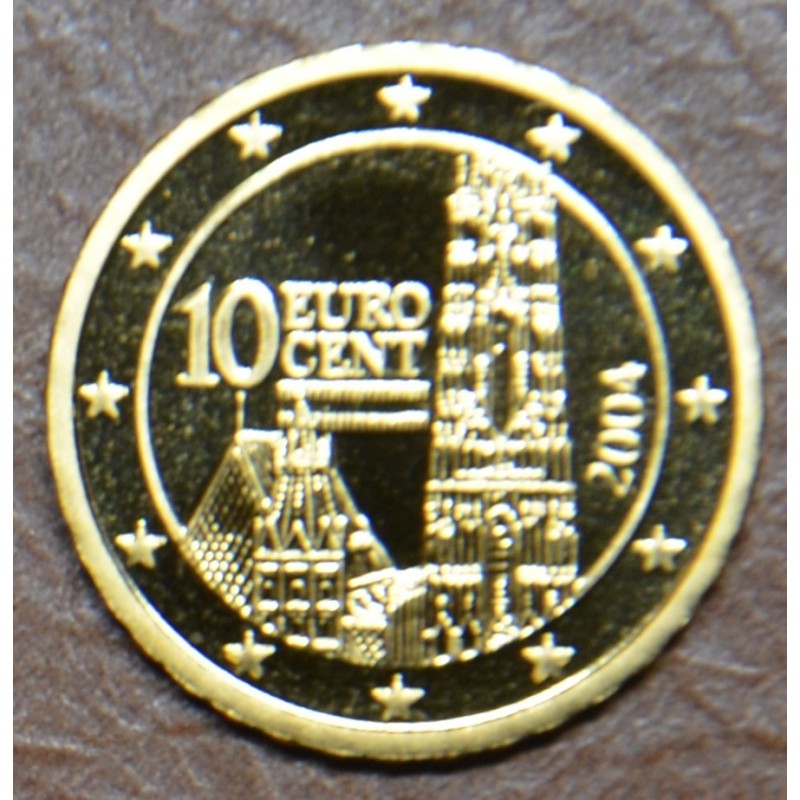 eurocoin eurocoins 10 cent Austria 2004 (UNC)