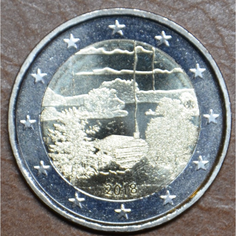 eurocoin eurocoins 2 Euro Finland 2018 - Finnish sauna culture (UNC)