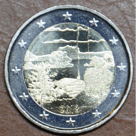 eurocoin eurocoins 2 Euro Finland 2018 - Finnish sauna culture (UNC)