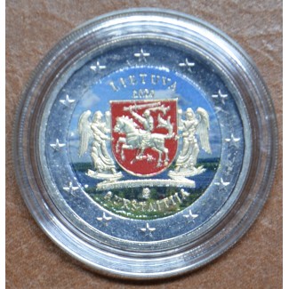 eurocoin eurocoins 2 Euro Lithuania 2020 - Aukštaitija (colored UNC)