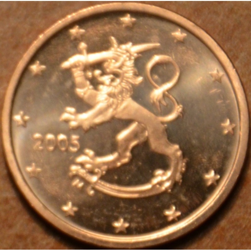 Euromince mince 1 cent Fínsko 2005 (UNC)