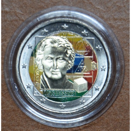 Euromince mince 2 Euro Taliansko 2020 - Maria Montessori II. (fareb...