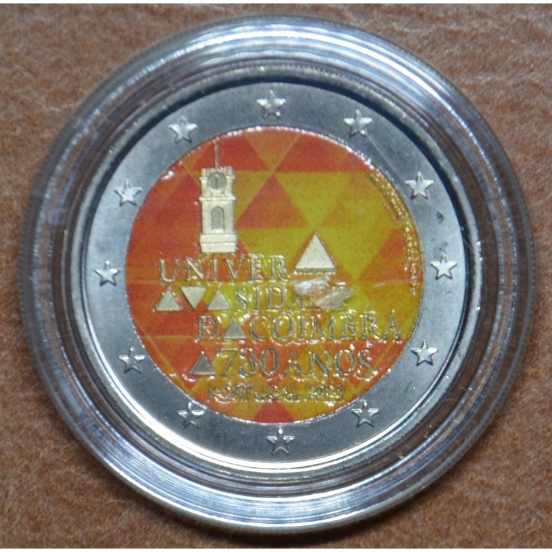 Euromince mince 2 Euro Portugalsko 2020 - Universita v Coimbre (far...