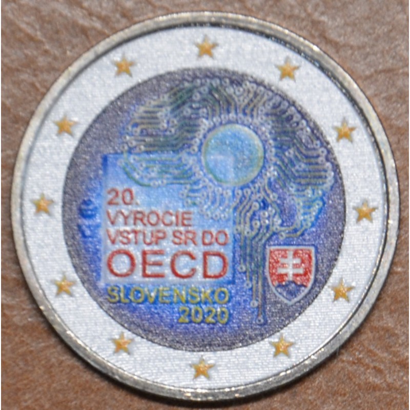 eurocoin eurocoins 2 Euro Slovakia 2020 - Accession to the OECD IV....
