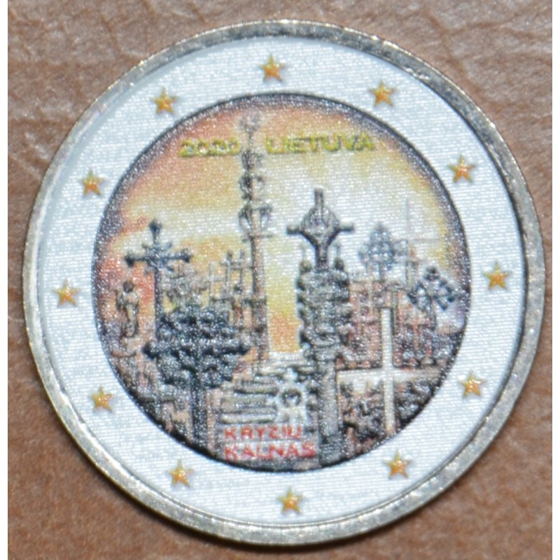 euroerme érme 2 Euro Litvánia 2020 - A keresztek hegye II. (színeze...