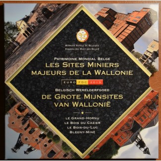 euroerme érme Belgium 2013 forgalmi sor + medál (BU)