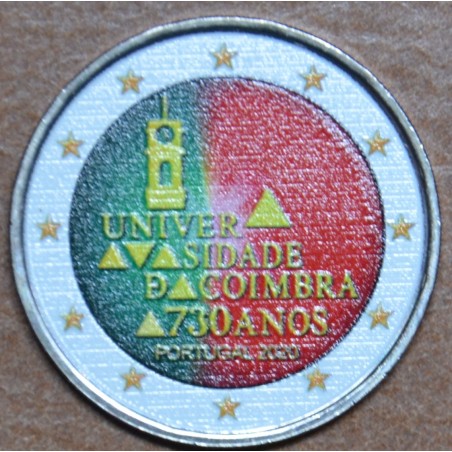 euroerme érme 2 Euro Portugália 2020 - A coimbrai egyetem II. (szín...