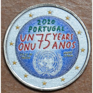 2 Euro Portugal 2020 - 75 years United Nations II. (colored UNC)