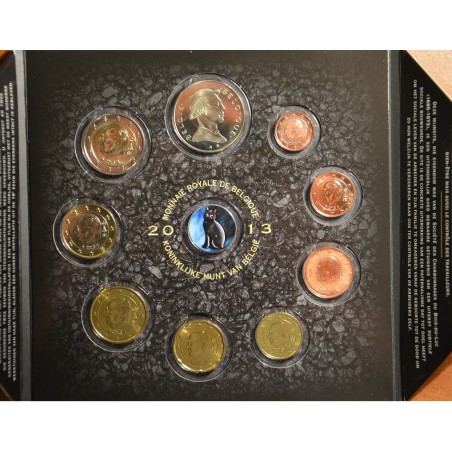 Euromince mince Belgicko 2013 sada + medaila (BU)