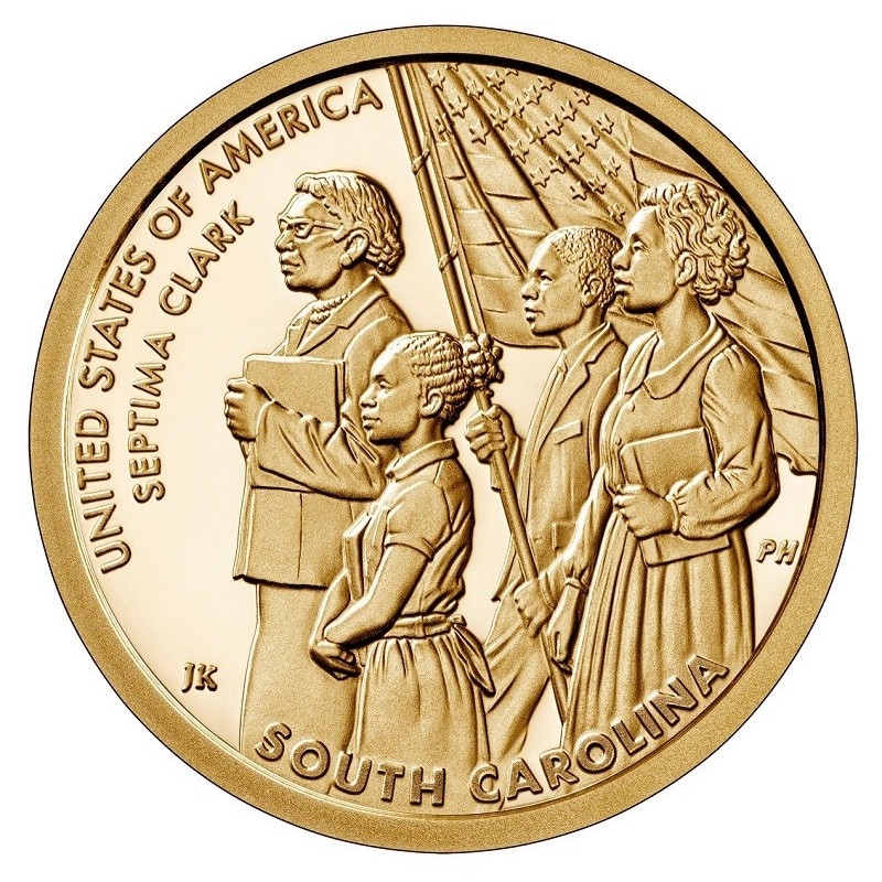 Euromince mince 1 dollar USA 2020 American Innovation - South Carol...