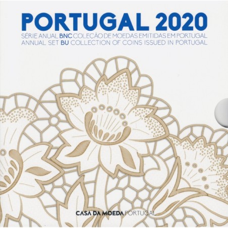 eurocoin eurocoins Portugal 2020 set of 8 coins (BU)