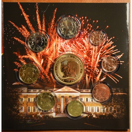 Euromince mince Belgicko 2014 sada + medaila (BU)