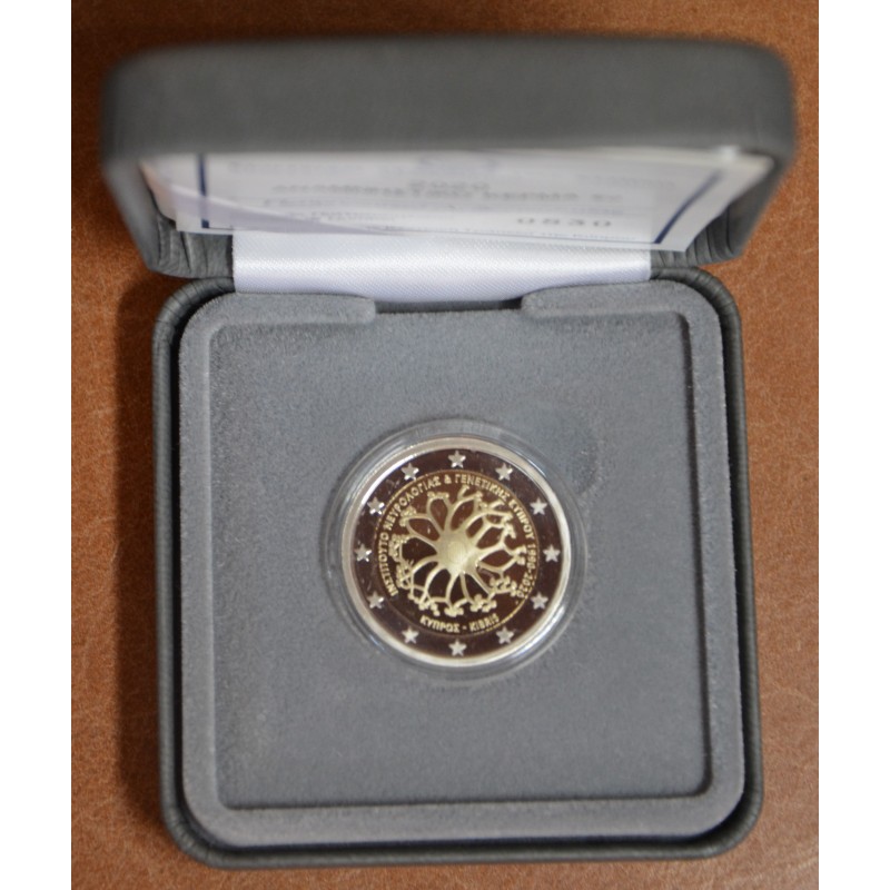 euroerme érme 2 Euro Ciprus 2020 - A ciprusi neurológiai és genetik...