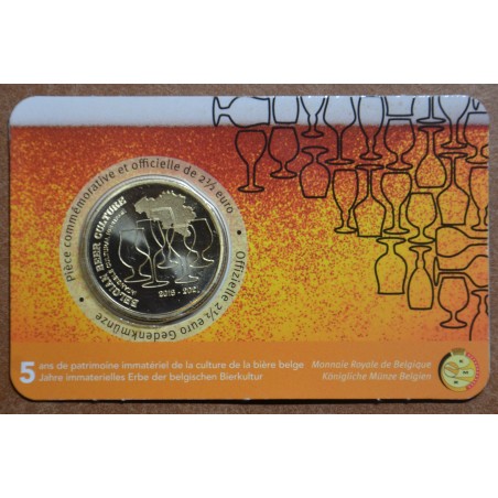 eurocoin eurocoins 2,5 Euro Belgium 2021 - Bier culture of Belgium ...