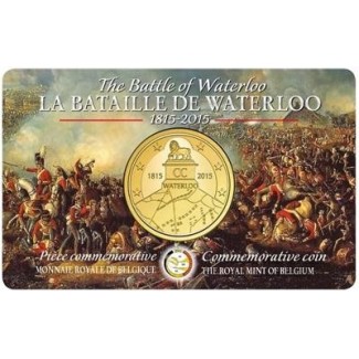 eurocoin eurocoins 2,5 Euro Belgium 2015 Waterloo (BU)