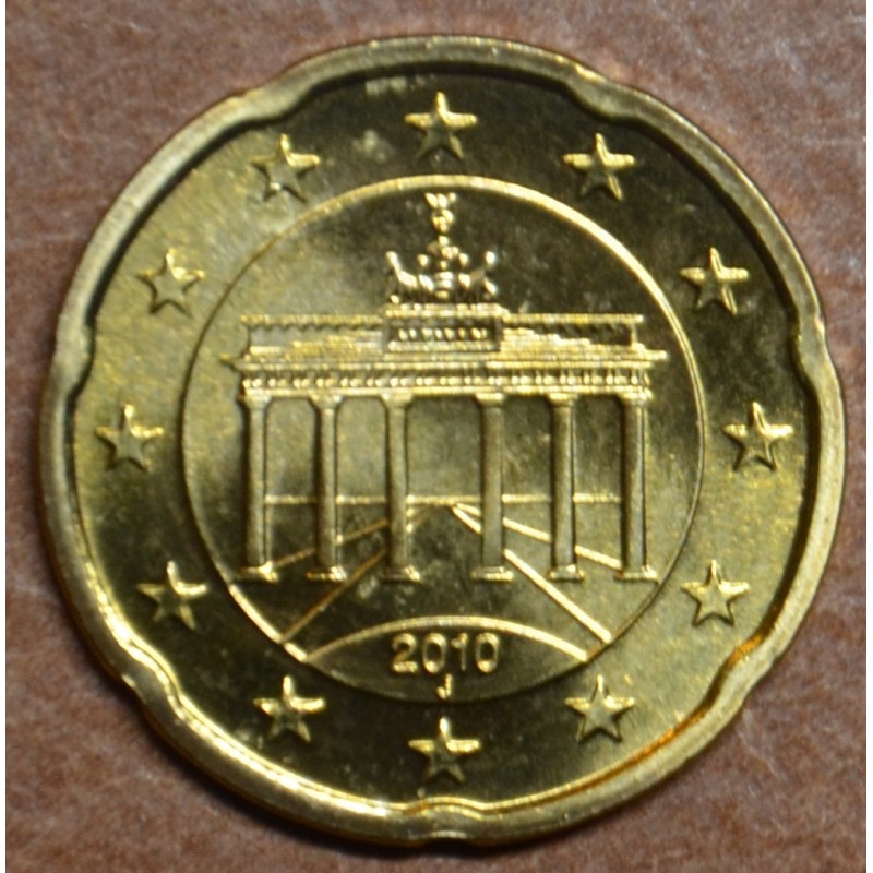eurocoin eurocoins 20 cent Germany \\"J\\" 2010 (UNC)
