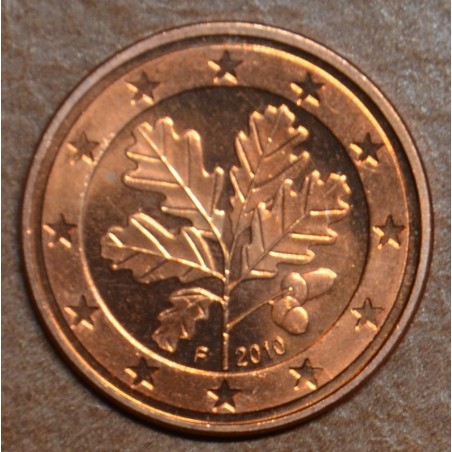 eurocoin eurocoins 1 cent Germany \\"F\\" 2010 (UNC)