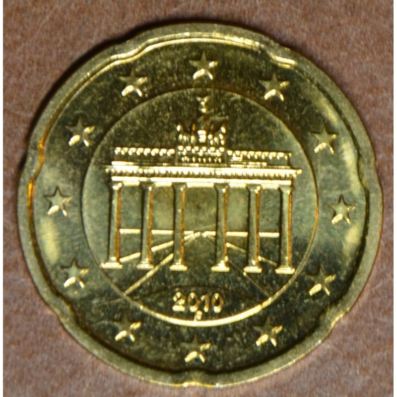 Euromince mince 20 cent Nemecko \\"F\\" 2010 (UNC)