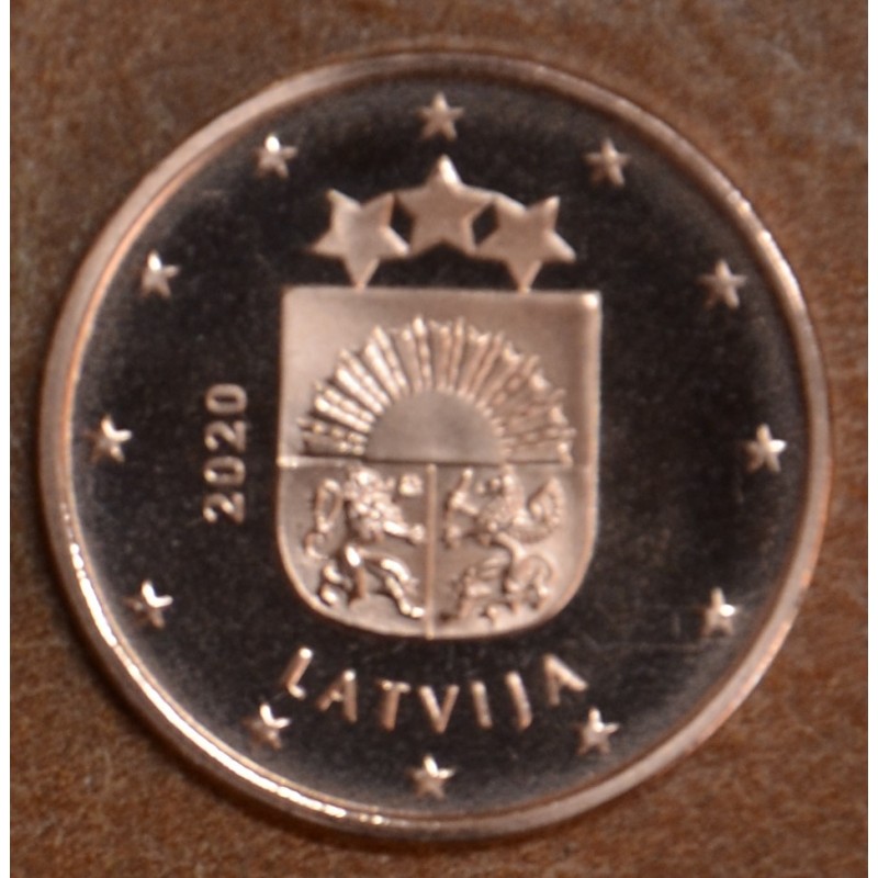 Euromince mince 2 cent Lotyšsko 2020 (UNC)