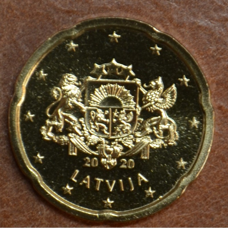 Euromince mince 20 cent Lotyšsko 2020 (UNC)