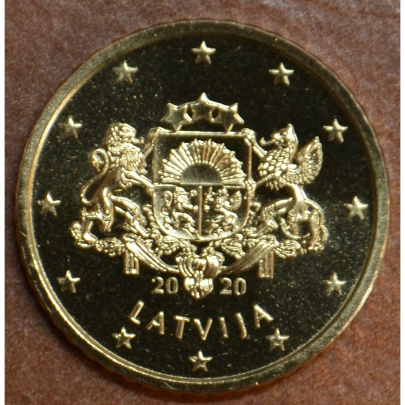 eurocoin eurocoins 50 cent Latvia 2020 (UNC)