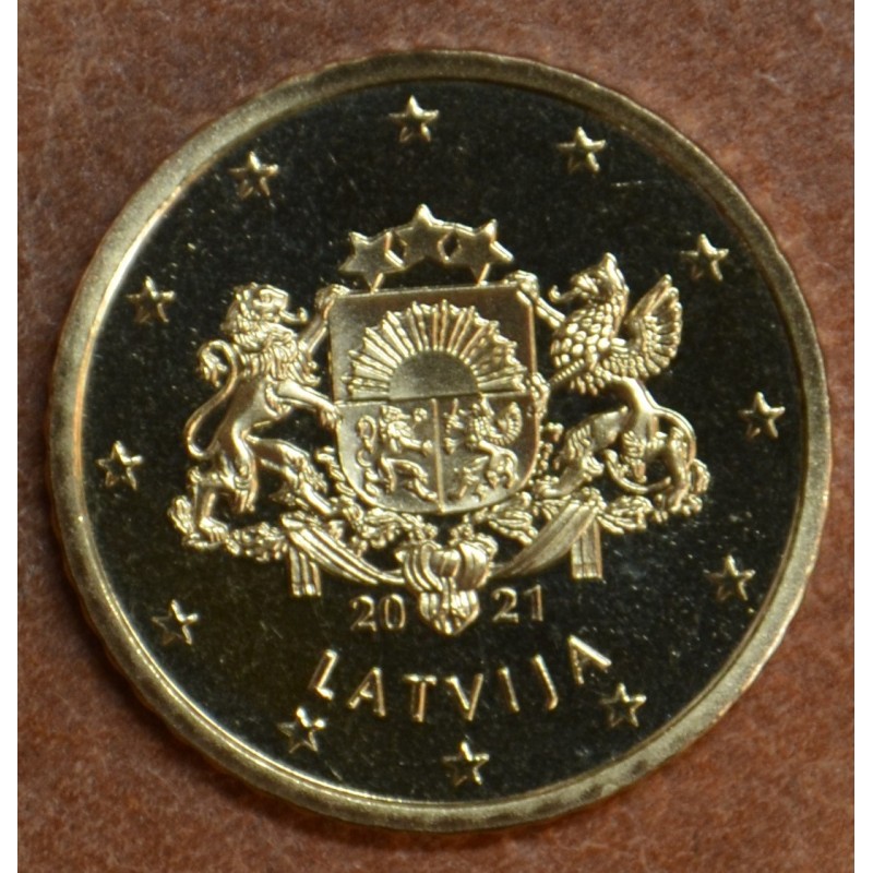 eurocoin eurocoins 50 cent Latvia 2021 (UNC)
