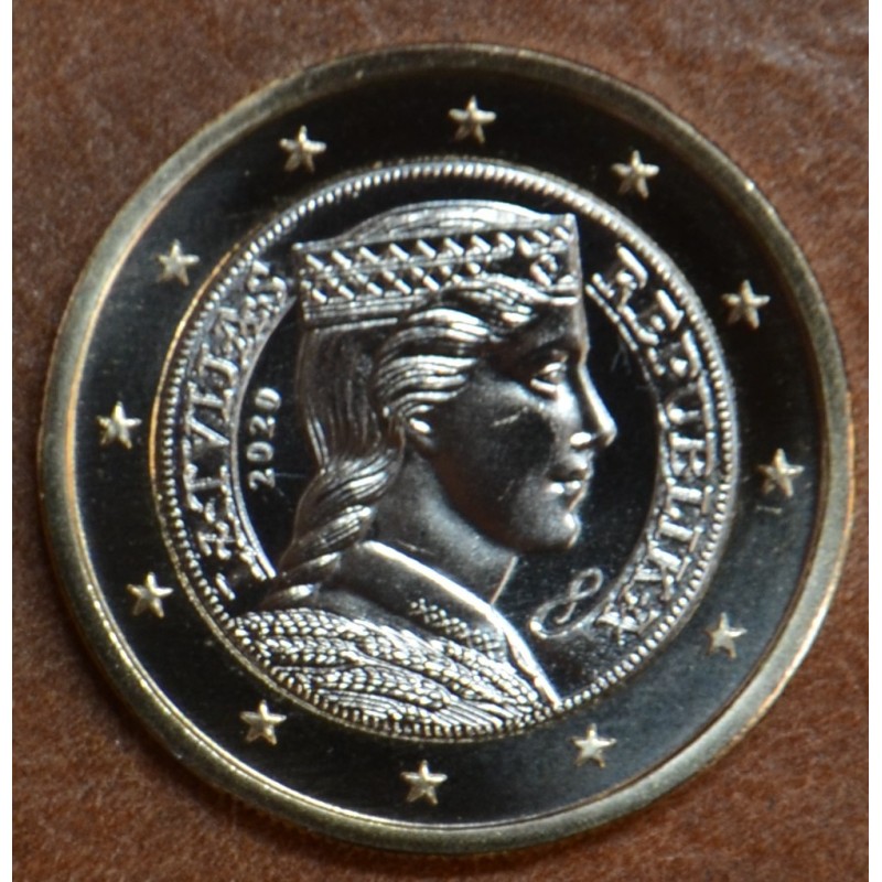 eurocoin eurocoins 1 Euro Latvia 2020 (UNC)