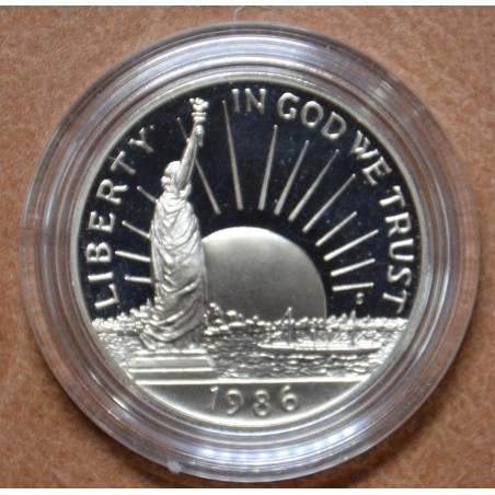 eurocoin eurocoins Half dollar USA 1986 Statue of Liberty \\"S\\" (...