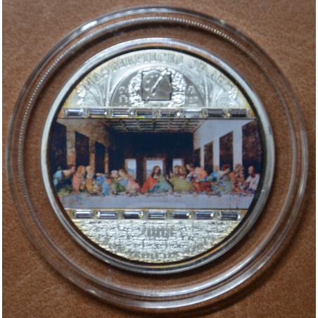 eurocoin eurocoins 20 dollar Cook Islands 2008 - Da Vinci: Last sup...