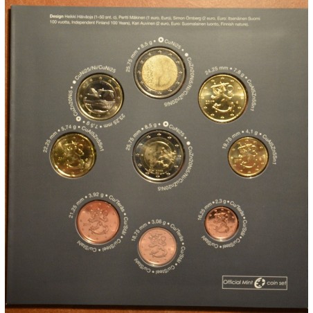 eurocoin eurocoins Finland 2017 - set of 9 eurocoins II. (BU)
