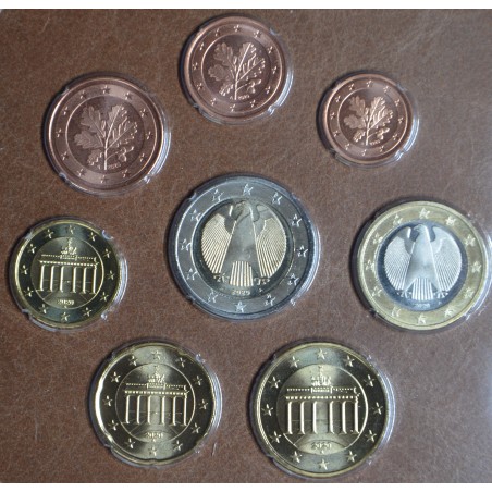 Euromince mince Nemecko 2020 \\"A\\" sada 8 mincí (UNC)