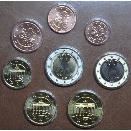eurocoin eurocoins Germany 2020 \\"J\\" set of 8 coins (UNC)