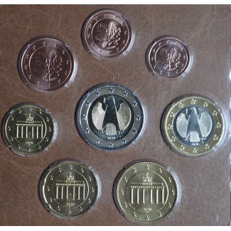 Euromince mince Nemecko 2020 \\"D\\" sada 8 mincí (UNC)