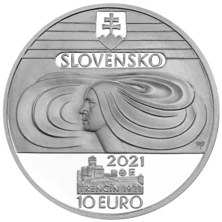 euroerme érme 10 Euro Szlovákia 2021 - A szlovák tanárok énekkara (BU)