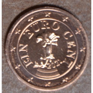 euroerme érme 1 cent Ausztria 2021 (UNC)