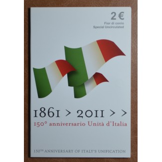 euroerme érme 2 Euro Olaszország 2011 - Olaszország egyesítésének 1...