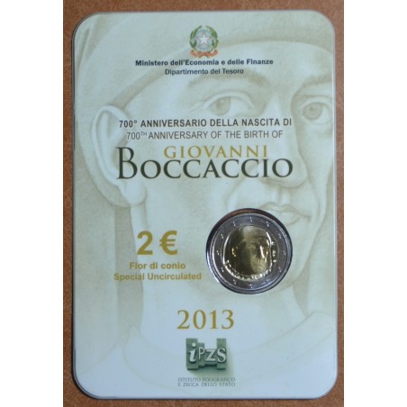 euroerme érme 2 Euro Olaszország 2013 - Giovanni Boccaccio születés...